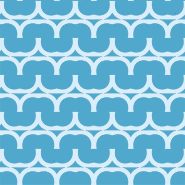 Geometrik soyut dikişsiz desen, vektör illüstrasyonu