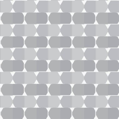 Geometrik soyut dikişsiz desen, vektör illüstrasyonu