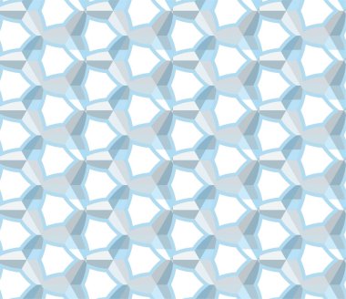 Geometrik soyut dikişsiz desen, vektör illüstrasyonu