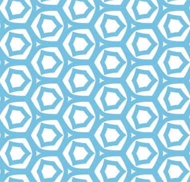 soyut geometrik dikişsiz desen, vektör illüstrasyonu 