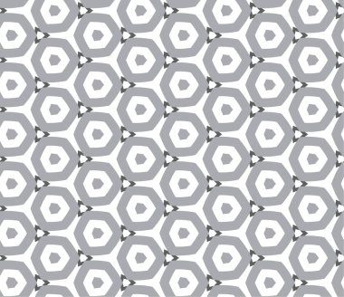 soyut geometrik dikişsiz desen, vektör illüstrasyonu