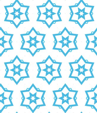 Geometrik soyut dikişsiz desen, vektör illüstrasyonu