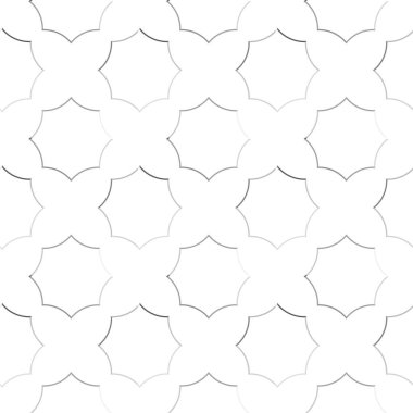 soyut geometrik dikişsiz desen, vektör illüstrasyonu