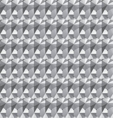 Geometrik soyut dikişsiz desen, vektör illüstrasyonu