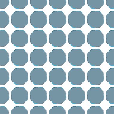 Geometrik soyut dikişsiz desen, vektör illüstrasyonu