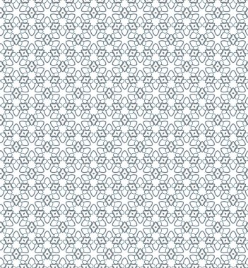Geometrik soyut dikişsiz desen, vektör illüstrasyonu