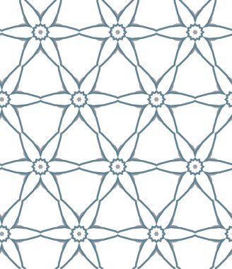Geometrik soyut dikişsiz desen, vektör illüstrasyonu