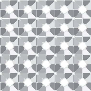 soyut geometrik dikişsiz desen, vektör illüstrasyonu