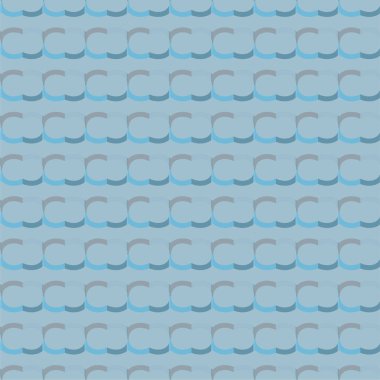 Geometrik şekilli kusursuz desen vektör çizimi  