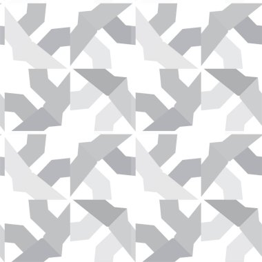 soyut geometrik dikişsiz desen, vektör illüstrasyonu
