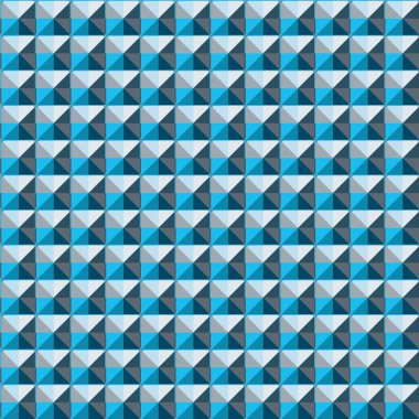 Geometrik soyut dikişsiz desen, vektör illüstrasyonu