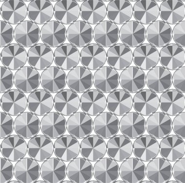 Geometrik soyut dikişsiz desen, vektör illüstrasyonu