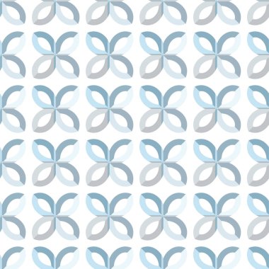 soyut geometrik dikişsiz desen, vektör illüstrasyonu