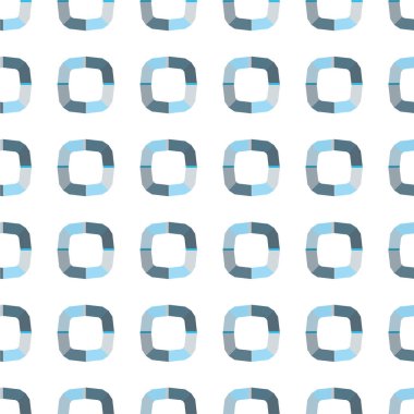 Geometrik soyut dikişsiz desen, vektör illüstrasyonu