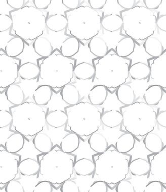 Geometrik soyut dikişsiz desen, vektör illüstrasyonu