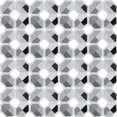 soyut geometrik dikişsiz desen, vektör illüstrasyonu