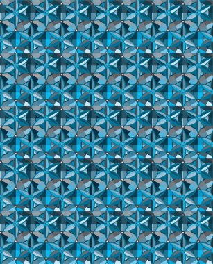 Geometrik soyut dikişsiz desen, vektör illüstrasyonu