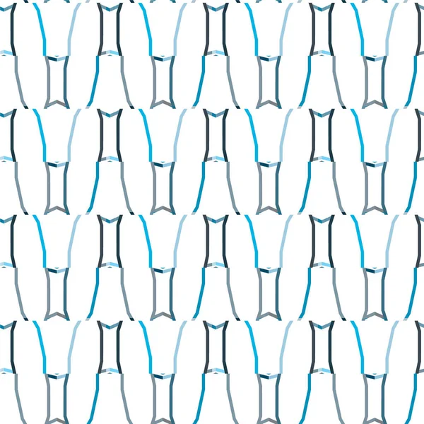 Padrão Sem Emenda Abstrato Geométrico Ilustração Vetorial — Vetor de Stock