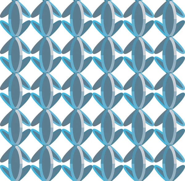 Geometrische Abstrakte Nahtlose Muster Vektorillustration — Stockvektor
