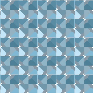 soyut geometrik dikişsiz desen, vektör illüstrasyonu