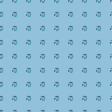 Geometrik soyut dikişsiz desen, vektör illüstrasyonu