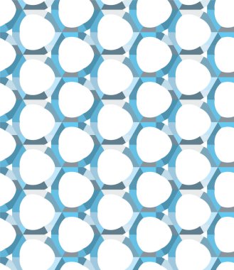 Geometrik şekilli kusursuz desen vektör çizimi  