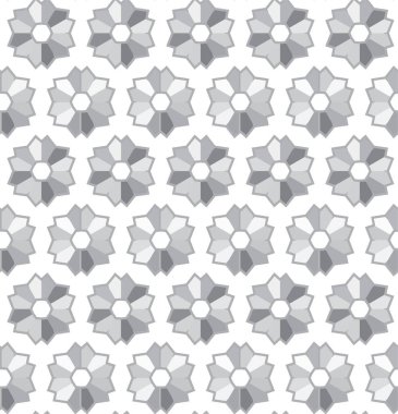 Geometrik soyut dikişsiz desen, vektör illüstrasyonu