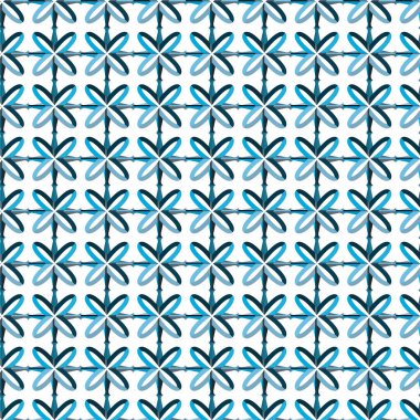 soyut geometrik dikişsiz desen, vektör illüstrasyonu