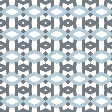 Geometrik soyut dikişsiz desen, vektör illüstrasyonu