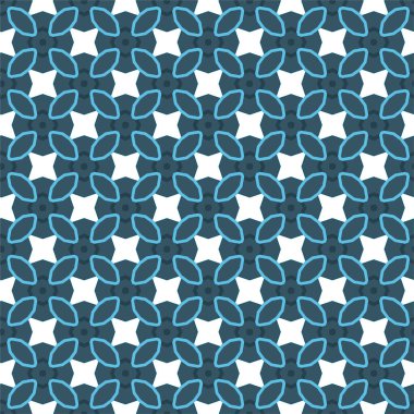 soyut geometrik dikişsiz desen, vektör illüstrasyonu