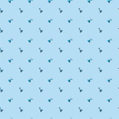 Geometrik soyut dikişsiz desen, vektör illüstrasyonu