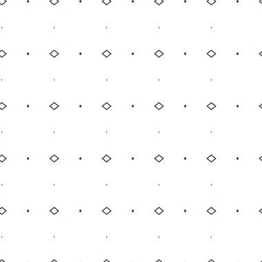 Geometrik soyut dikişsiz desen, vektör illüstrasyonu