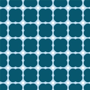 Geometrik soyut dikişsiz desen, vektör illüstrasyonu