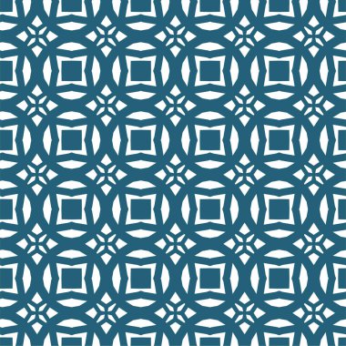 Geometrik soyut dikişsiz desen, vektör illüstrasyonu