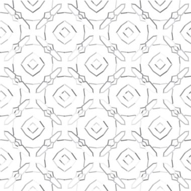 Geometrik soyut dikişsiz desen, vektör illüstrasyonu