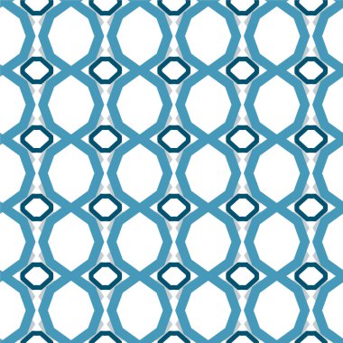 Geometrik soyut dikişsiz desen, vektör illüstrasyonu