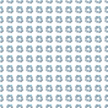 Geometrik soyut dikişsiz desen, vektör illüstrasyonu