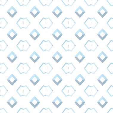 Geometrik soyut dikişsiz desen, vektör illüstrasyonu