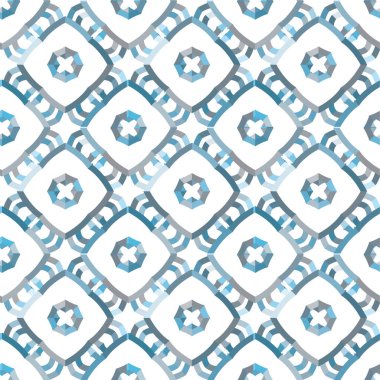 soyut geometrik dikişsiz desen, vektör illüstrasyonu
