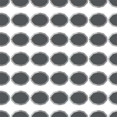 Geometrik şekilli kusursuz desen vektör çizimi