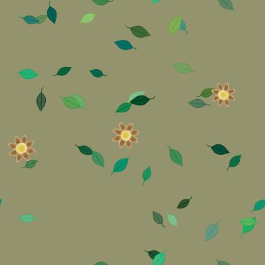 Geometrik soyut dikişsiz desen, vektör illüstrasyonu