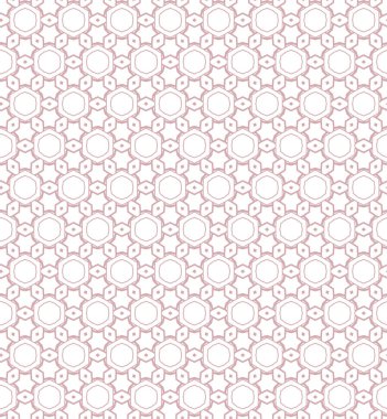 Geometrik soyut dikişsiz desen, vektör illüstrasyonu