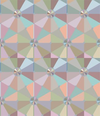 soyut geometrik dikişsiz desen, vektör illüstrasyonu