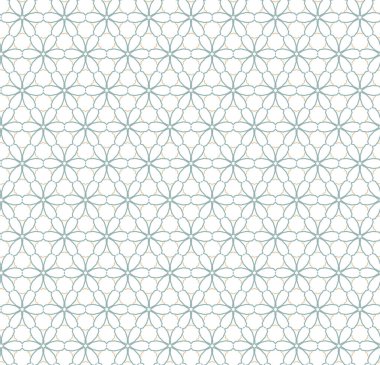 Geometrik soyut dikişsiz desen, vektör illüstrasyonu