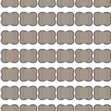 soyut geometrik dikişsiz desen, vektör illüstrasyonu 