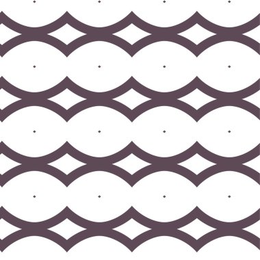 Geometrik şekilli kusursuz desen vektör çizimi  