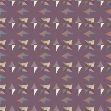 soyut geometrik dikişsiz desen, vektör illüstrasyonu