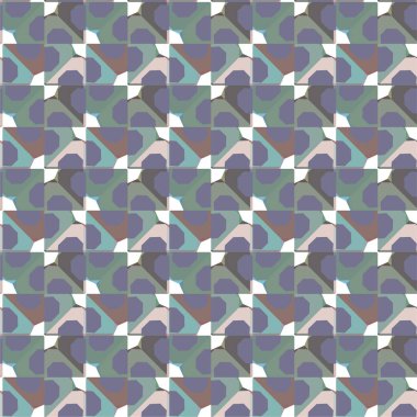 soyut geometrik dikişsiz desen, vektör illüstrasyonu