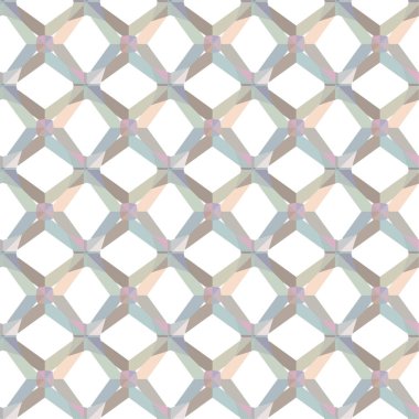 soyut geometrik dikişsiz desen, vektör illüstrasyonu