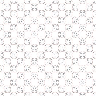 Geometrik şekilli kusursuz desen vektör çizimi